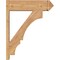 Ekena Millwork Balboa Arts & Crafts Smooth Outlooker, Western Red Cedar, 7 1/2"W x 26"D x 32"H OUT08X26X32BOA03SWR - alternate 2
